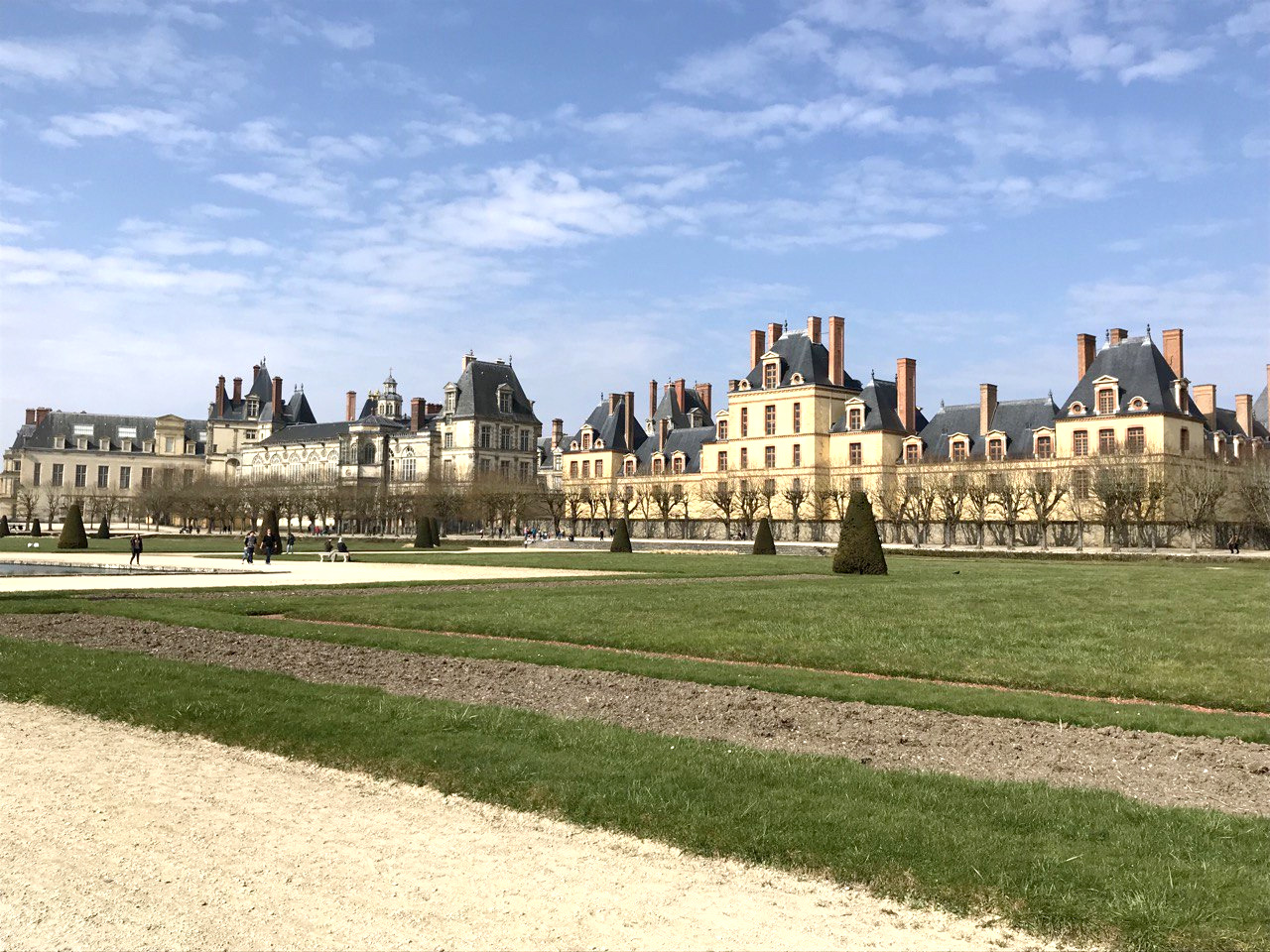 Jardins dedu chateau de Fontainebleau